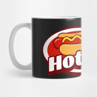 Retro Hot Dog Month Mug